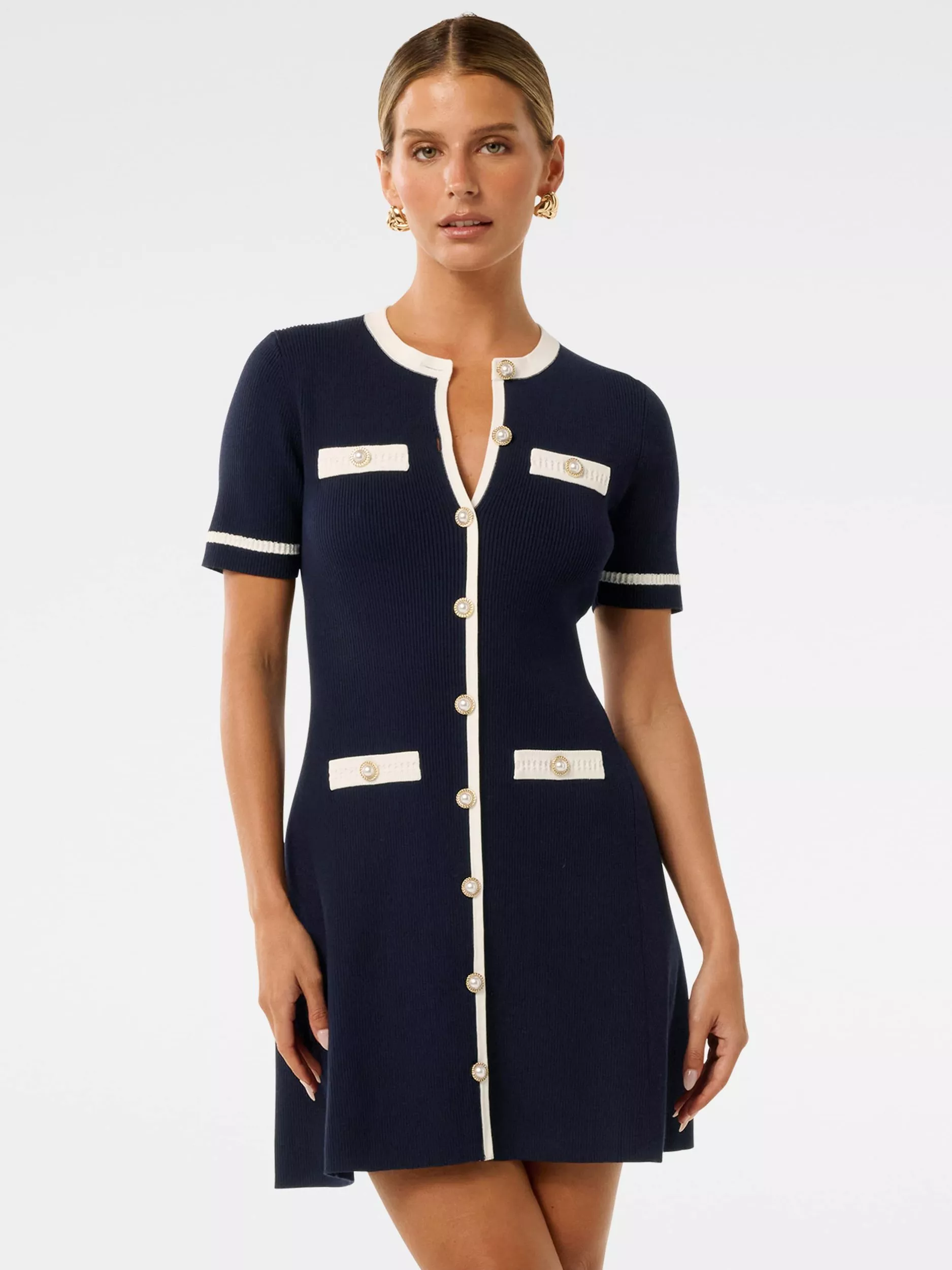 Womens Dresses - Button Neck, Petite | John Lewis & Partners