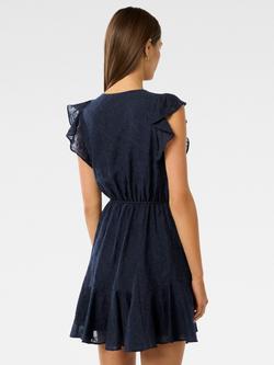 Forever New Maxine Flutter Sleeve Mini Dress, Navy - view 2, Navy