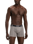 BOSS Stretch Cotton Boxer Briefs, Pack of 3, Multi