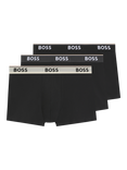 HUGO BOSS BOSS Cotton Blend Trunks, Pack of 3