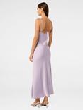 Forever New Mia Satin Maxi Dress, Lavender Fog
