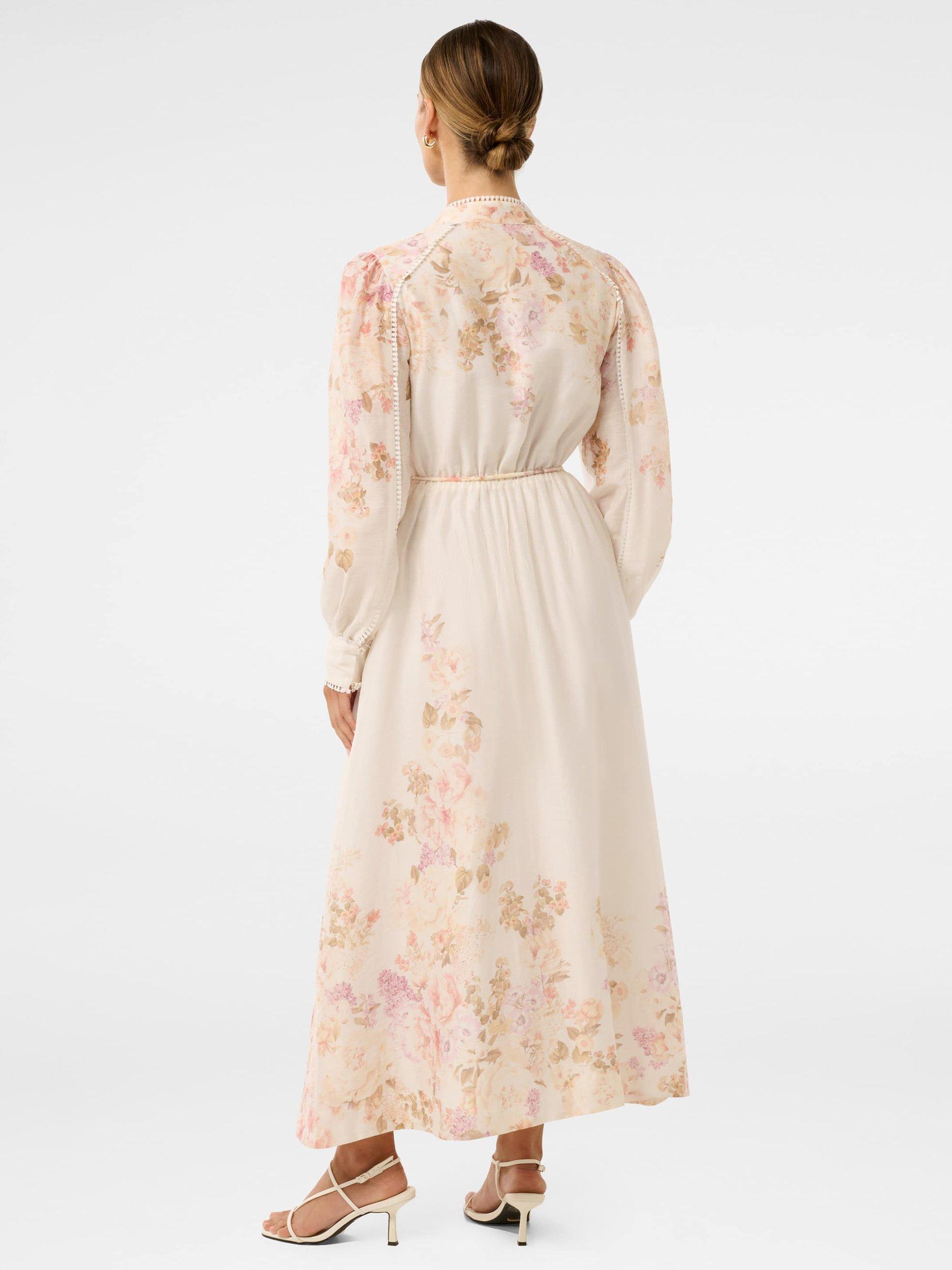 Product image 2 of 4, which shows Forever New Petite Primrose Midi Dress, Multi, 4