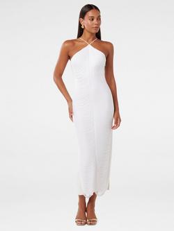 Forever New Quinn Fringe Bodycon Maxi Dress, Porcelain