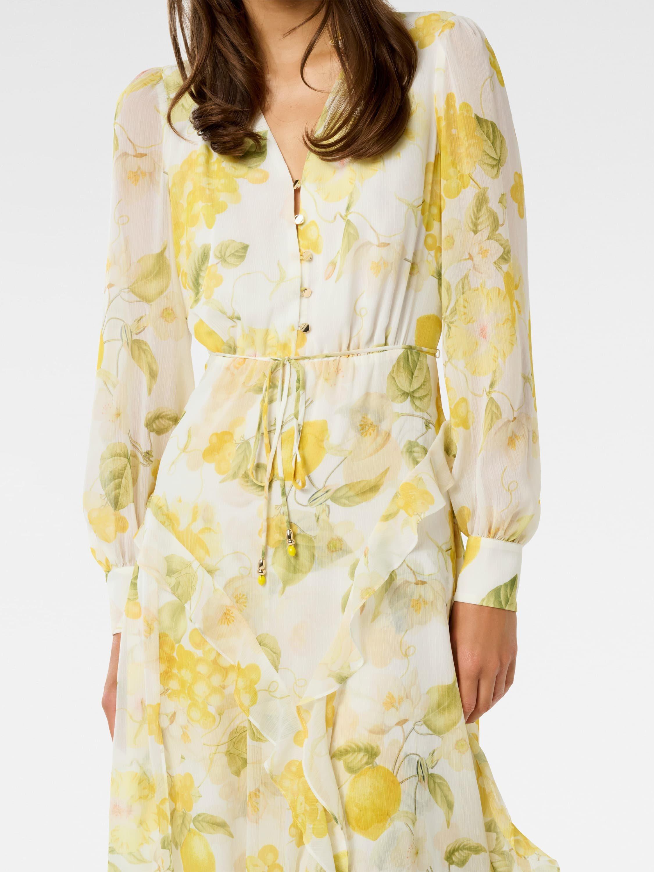 Product image 4 of 4, which shows Forever New Sutton Midi Dress, Multi, 4