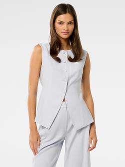 Forever New Kimberly Waistcoat, Sky Blue