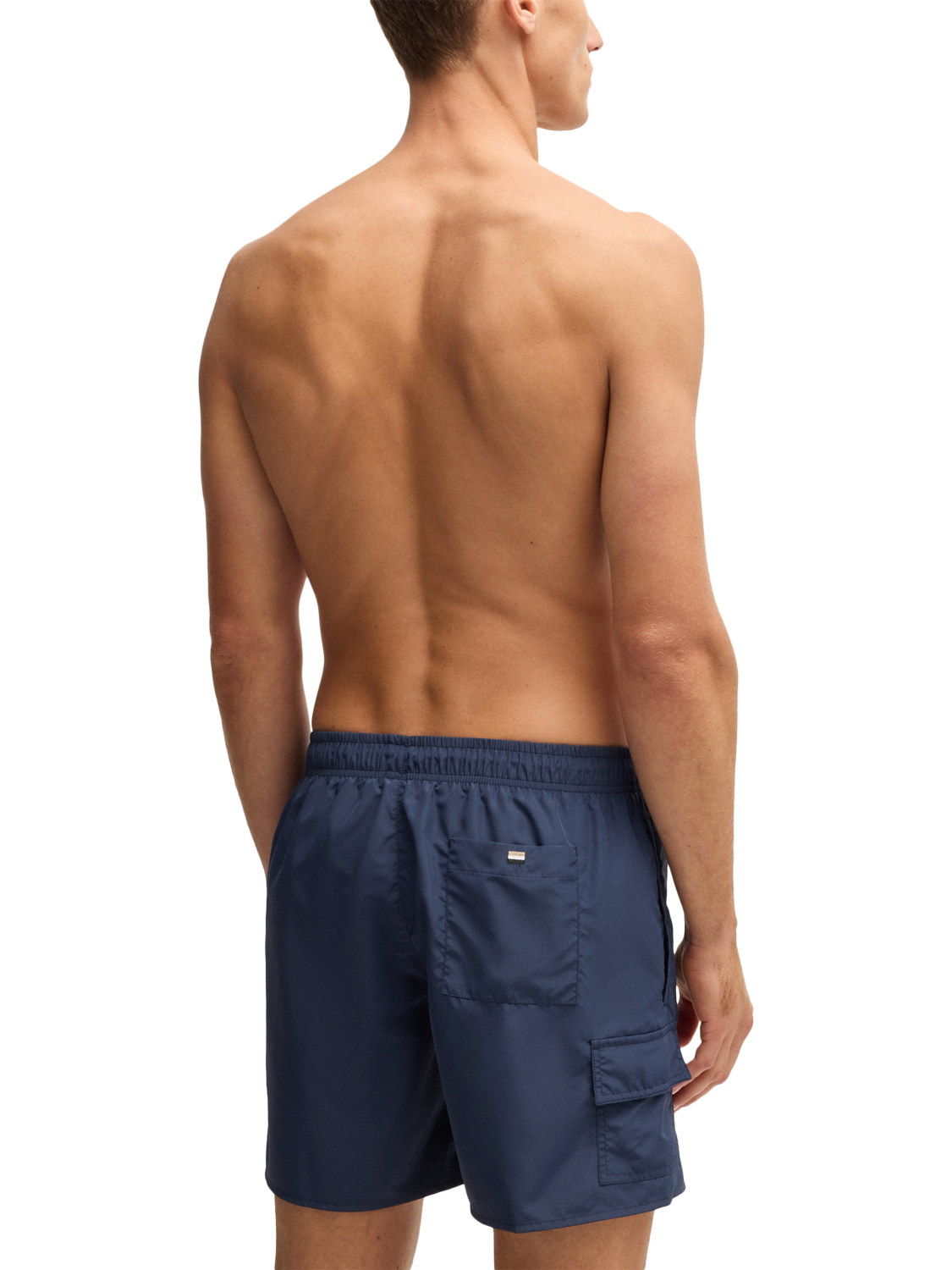 Product image 2 of 4, which shows HUGO BOSS BOSS Cargo Swim Shorts, Navy, XXL
