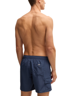 HUGO BOSS BOSS Cargo Swim Shorts - view 2, Navy