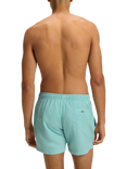 BOSS Geometic Swim Shorts, Bright Green
