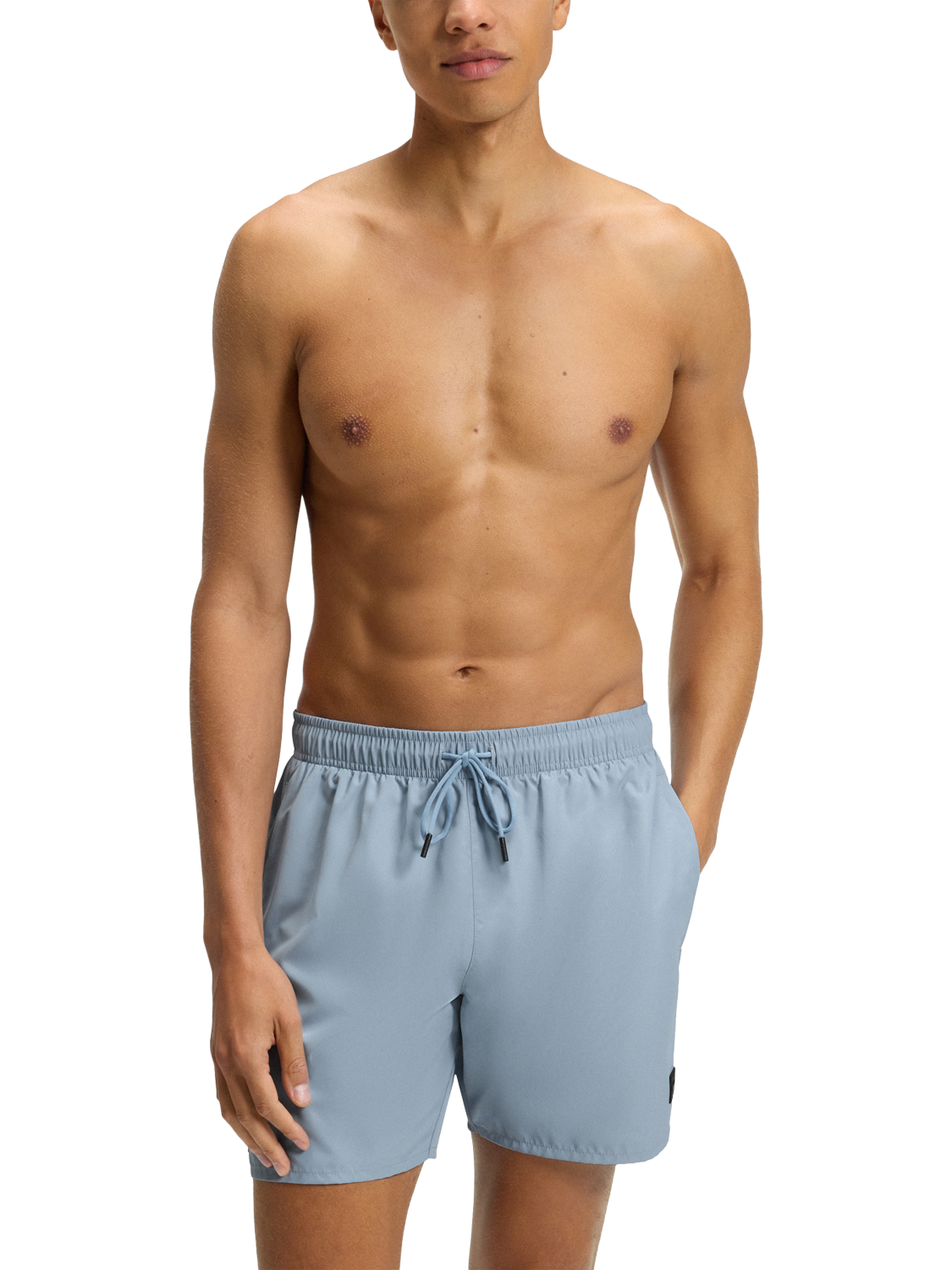 Product image 1 of 4, which shows HUGO BOSS BOSS Cargo Swim Shorts, Blue, XXL