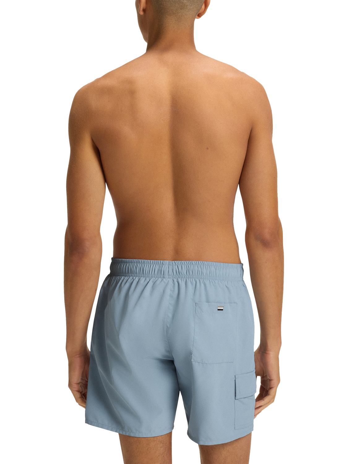 Product image 2 of 4, which shows HUGO BOSS BOSS Cargo Swim Shorts, Blue, XXL
