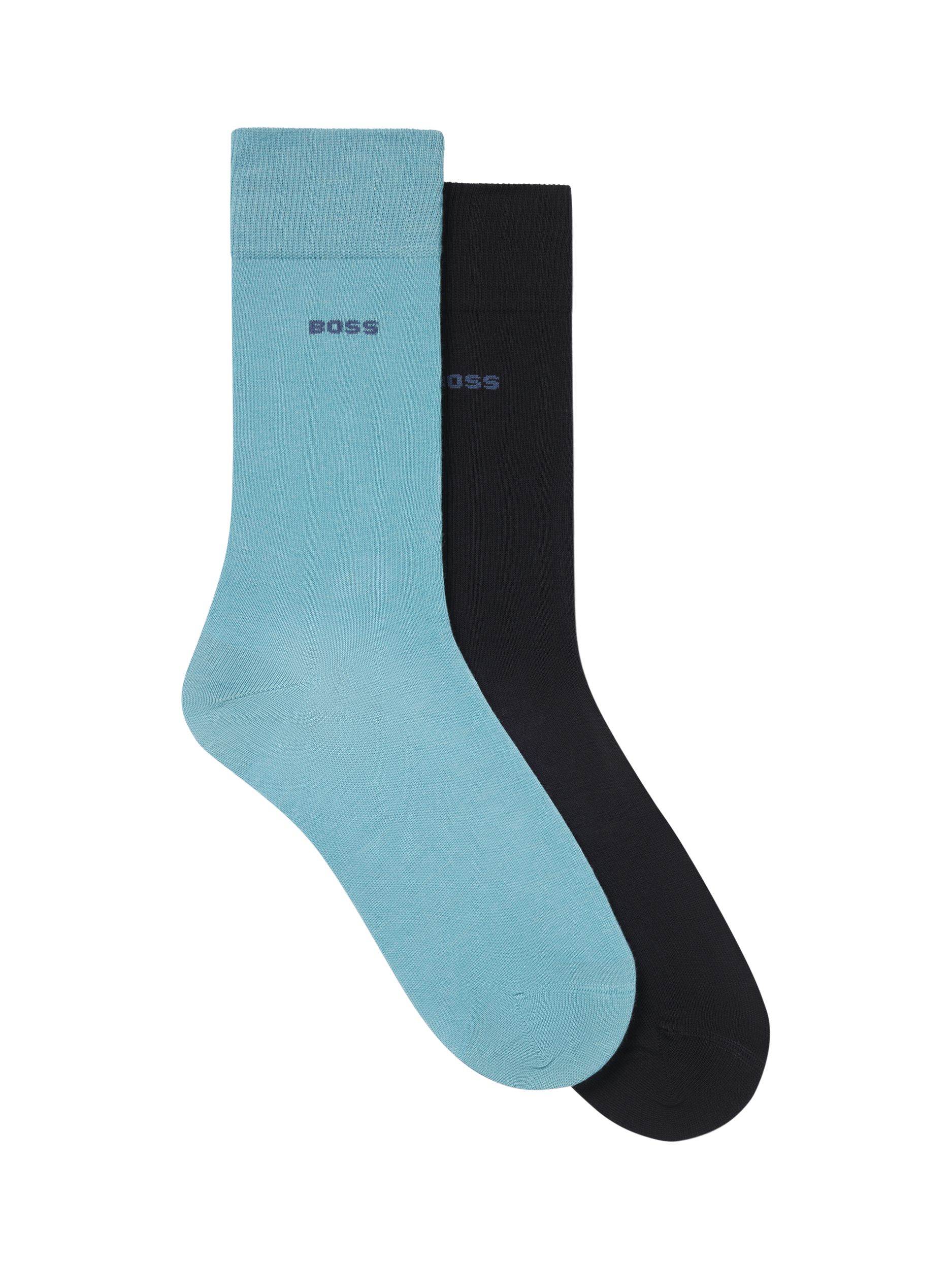 Product image 2 of 3, which shows HUGO BOSS Regular Socks, Pack of 3, Multi, 5-8.5