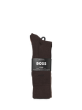BOSS Logo Cotton Blend Socks, Pack of 5, Multi