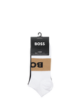 HUGO BOSS BOSS Cotton Blend Ankle Socks, Pack of 3