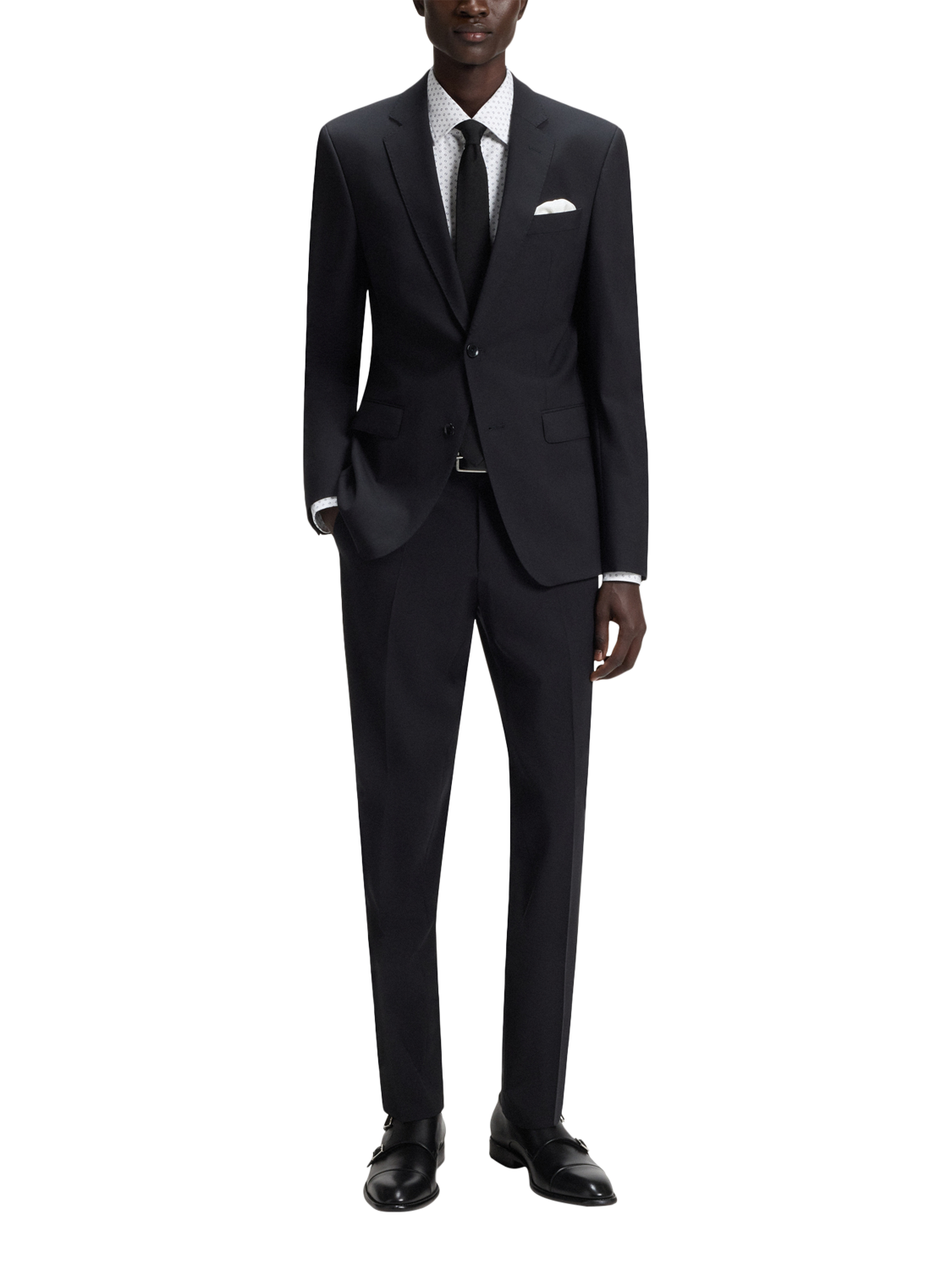 Product image 3 of 5, which shows BOSS Slim Fit Shirt, White, 15