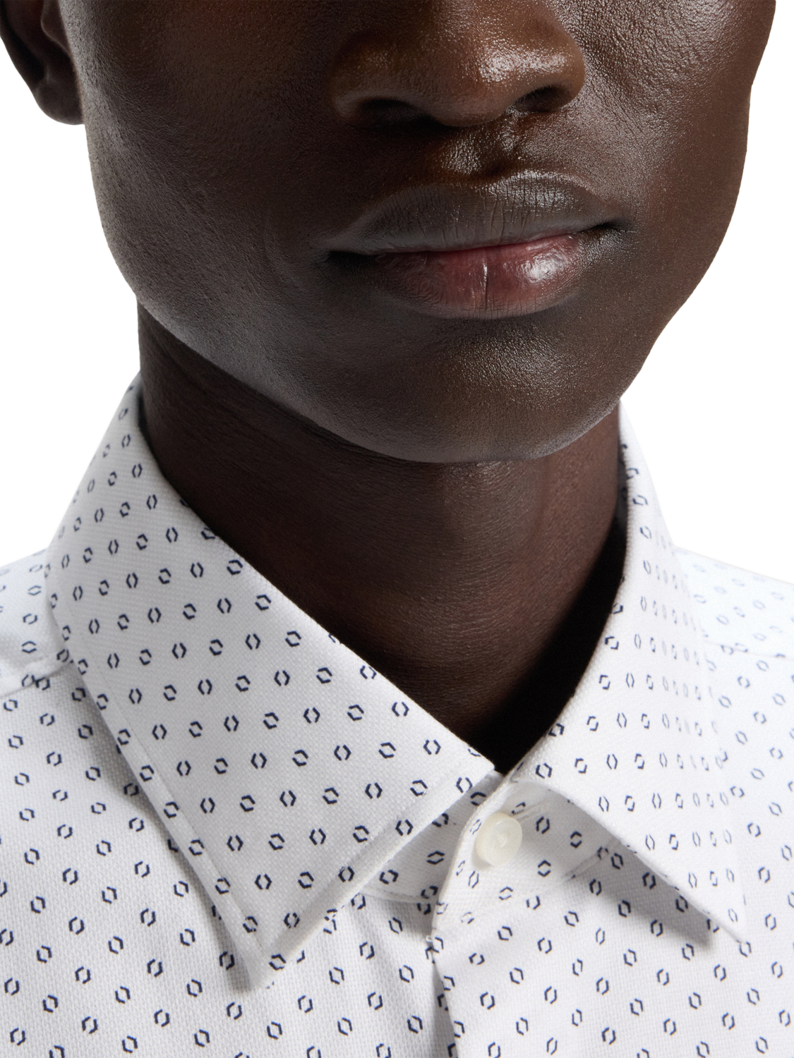 Product image 4 of 5, which shows BOSS Slim Fit Shirt, White, 15
