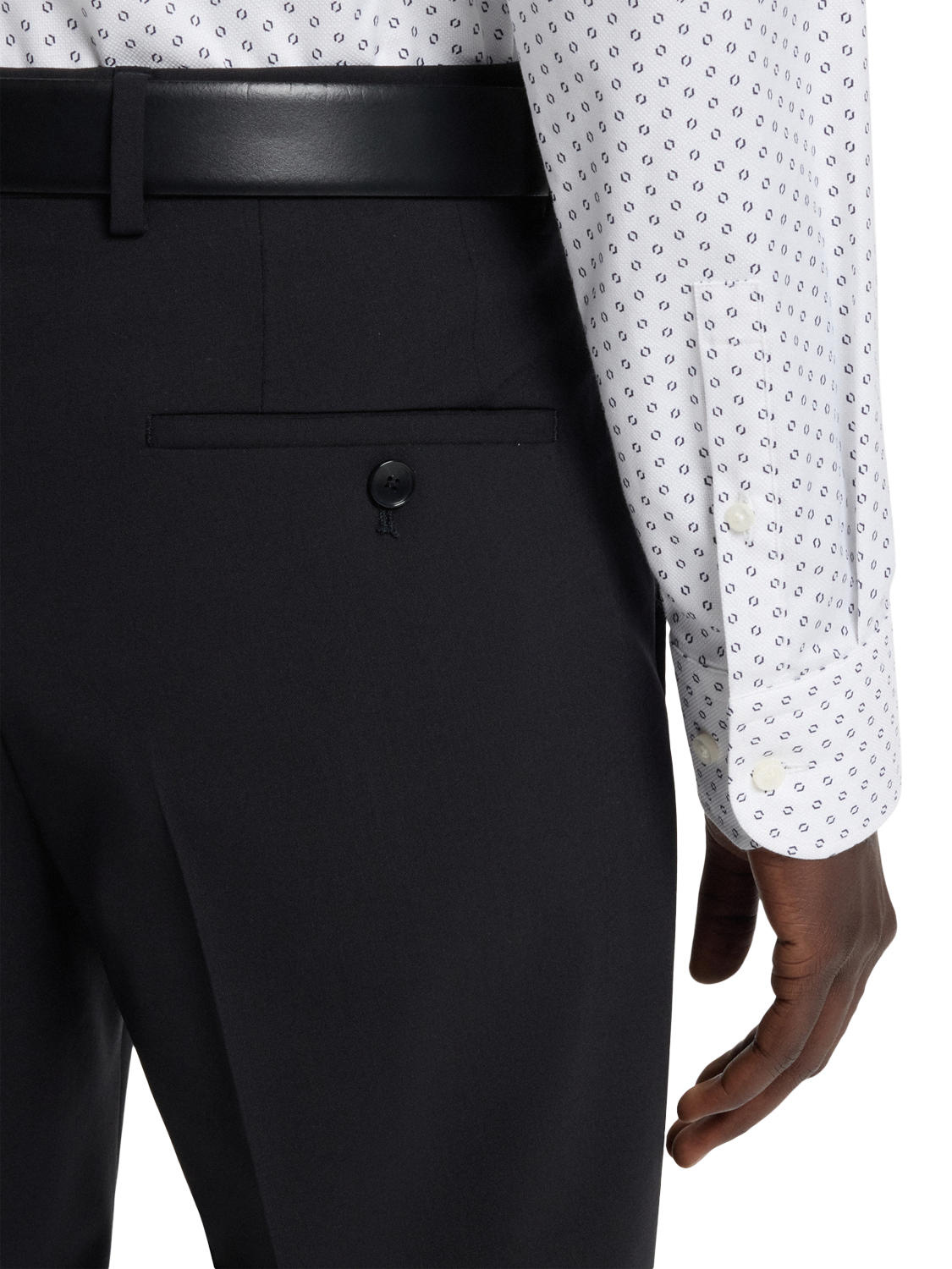 Product image 5 of 5, which shows BOSS Slim Fit Shirt, White, 15