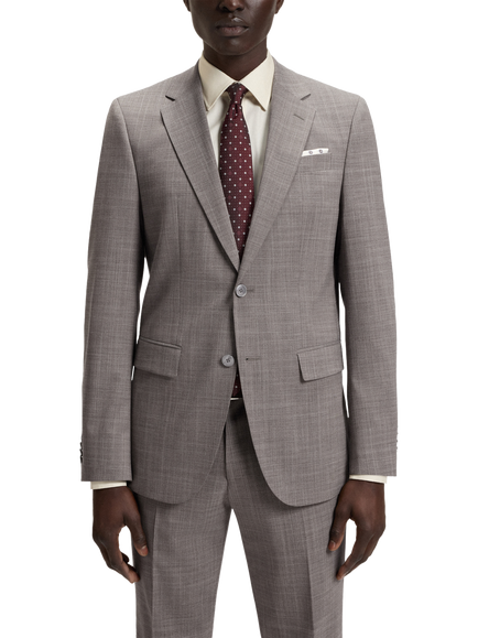HUGO BOSS BOSS Regular Fit Suit Jacket, Dark Beige
