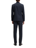 BOSS Regular Fit Wool Blend Suit Jacket, Dark Blue