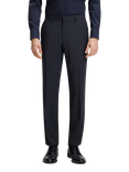 BOSS Wool Blend Suit Trousers, Dark Blue