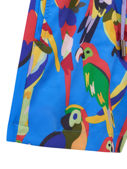 Roarsome x BUGBEE Kids' Squawk The Parrot Swim Trunks, Multi - view 2, Multi