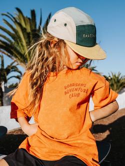 Roarsome Kids' Cub Club Organic Cotton T-Shirt, Red, Red