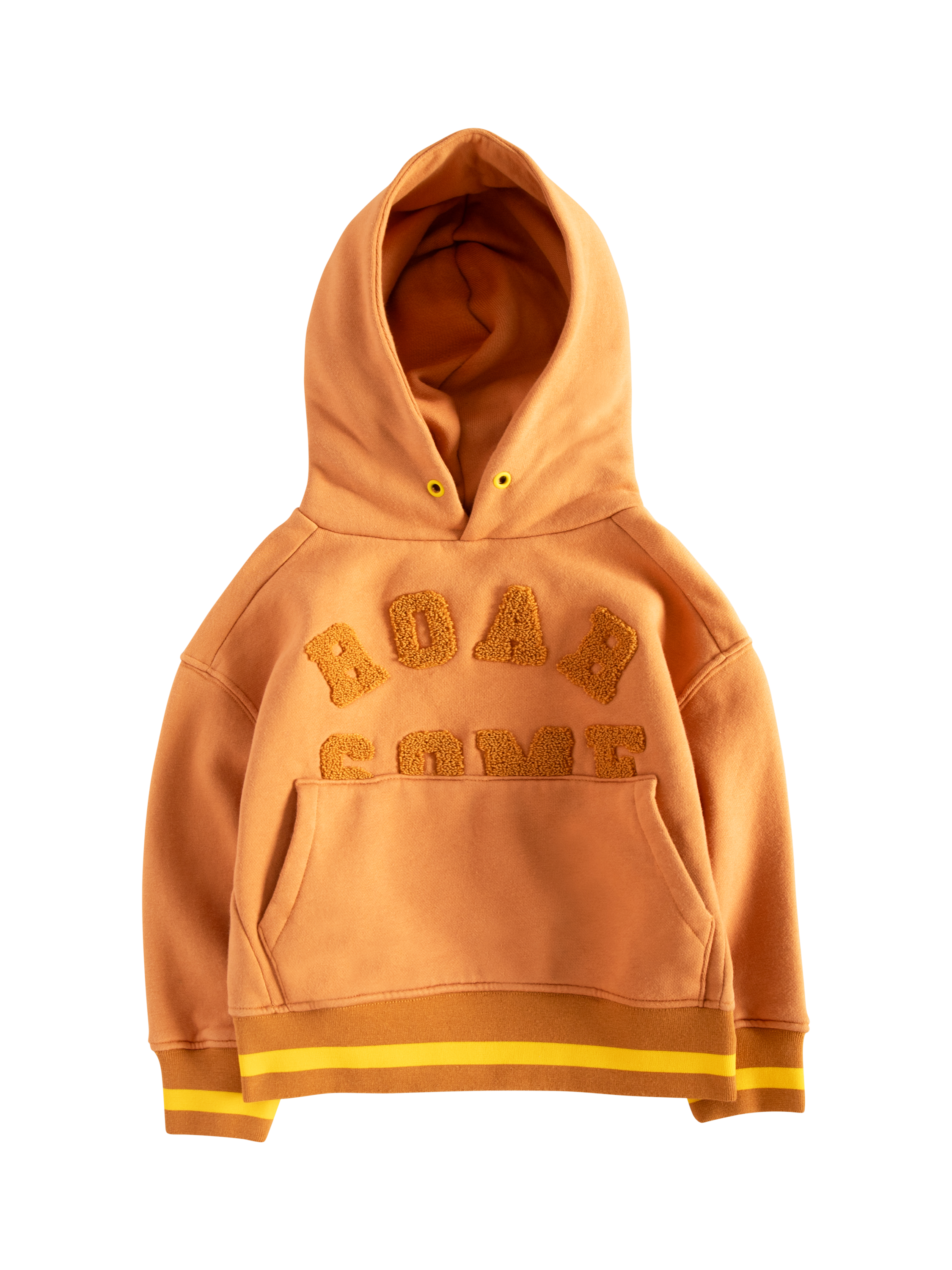 Product image 2 of 3, which shows Roarsome Kids' Organic Cotton Logo Hoodie, Tan, 1-2 years