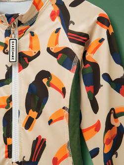 Roarsome x BUGBEE Kids' Beak the Toucan Swimsuit, Multi - view 2, Multi