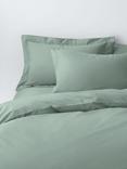 John Lewis The Ultimate Collection Luxury Egyptian Cotton Sateen 800 Thread Count Bedding, Sage