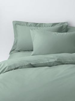John Lewis The Ultimate Collection Luxury Egyptian Cotton Sateen 800 Thread Count Bedding, Sage