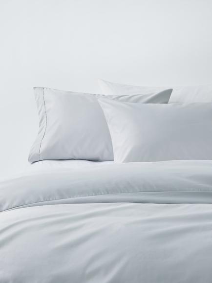 John Lewis Luxury Egyptian Cotton Sateen 600 Thread Count Bedding, Grey Mid