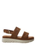 Moda in Pelle Netty Flatform Sandals, Tan