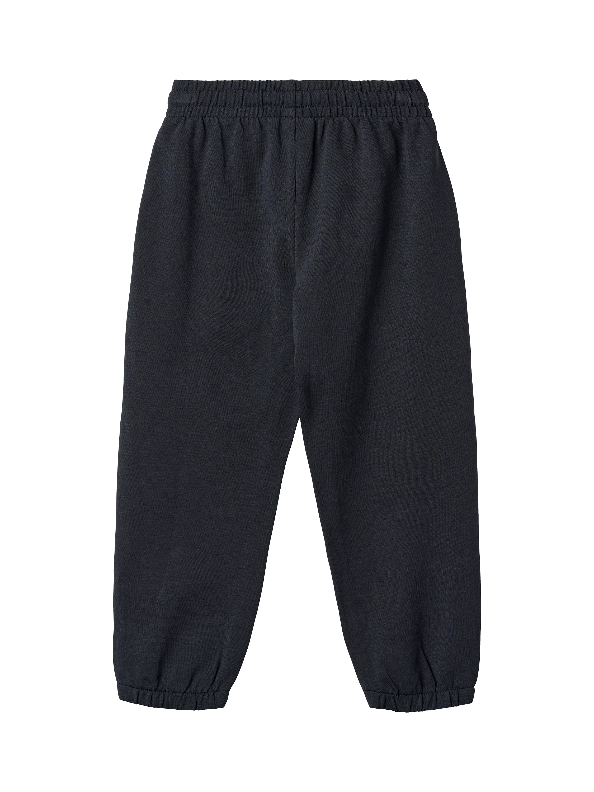 Product image 2 of 3, which shows WHEAT Baby Cruz Organic Cotton Blend Joggers, Navy, 3 years
