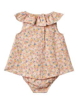 WHEAT Baby Ingeborg Dress, Multi Flowers - view 2, 9045 Multi Flowers