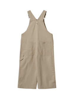 WHEAT Kids Marley Organic Cotton Dungarees - view 2, 3239 Beige Stone