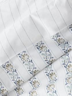 John Lewis Penbury Stripe Duvet Cover Set - view 2, Green