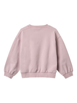WHEAT Kids' Eliza Organic Cotton Blend Sweatshirt - view 2, 9428 Lavender Mist