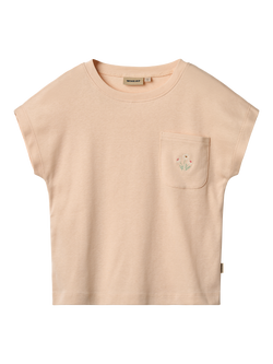 WHEAT Kids' Signe T-Shirt, Rose Water, 9438 Rose Water