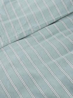 John Lewis Cavendish Reversible Duvet Cover Set - view 2, Sage