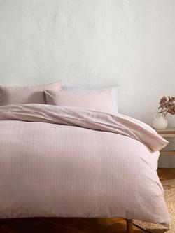John Lewis Cavendish Reversible Duvet Cover Set - view 2, Pink