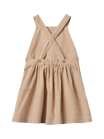 WHEAT Kids' Agnes Sleeveless Dress - view 2, 5078 Caramel Stripe