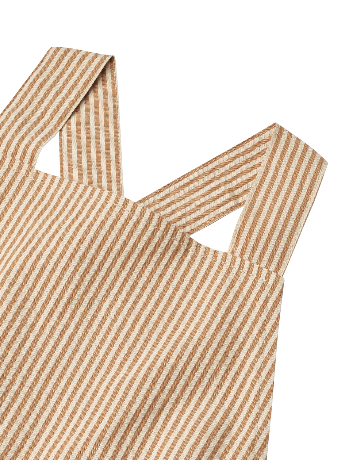 Product image 3 of 3, which shows WHEAT Kids' Agnes Sleeveless Dress, 5078 Caramel Stripe, 3 years