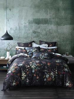 MM Linen Ciana Duvet Cover Set, Black