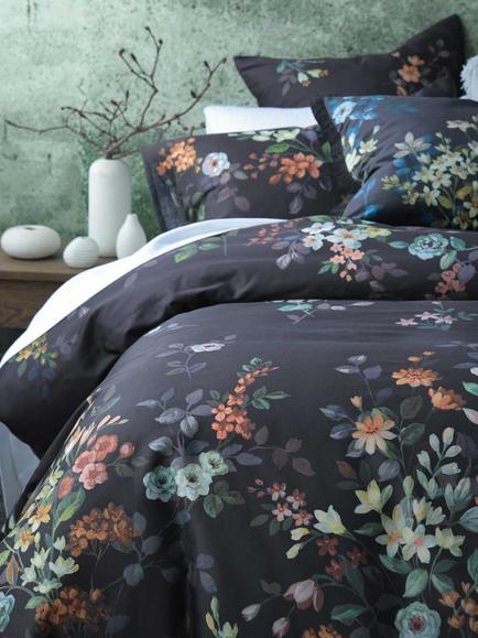 MM Linen Ciana Duvet Cover Set - view 2, Black