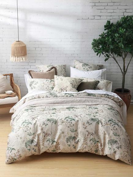 MM Linen Briar Duvet Cover Set, Natural
