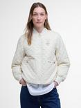 Barbour Reyna Spey Inspired Quilted Bomber Jacket