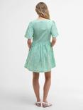 Barbour Daison Pinstriped Cotton Mini Dress