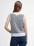 Barbour Emberly Maritime Monochromatic Striped Knitted Sweater Vest