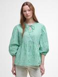 Barbour Daison Stripe Cotton Blend Top