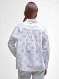 Barbour Melissa Classic Collared Broderie Cotton Blend Shirt
