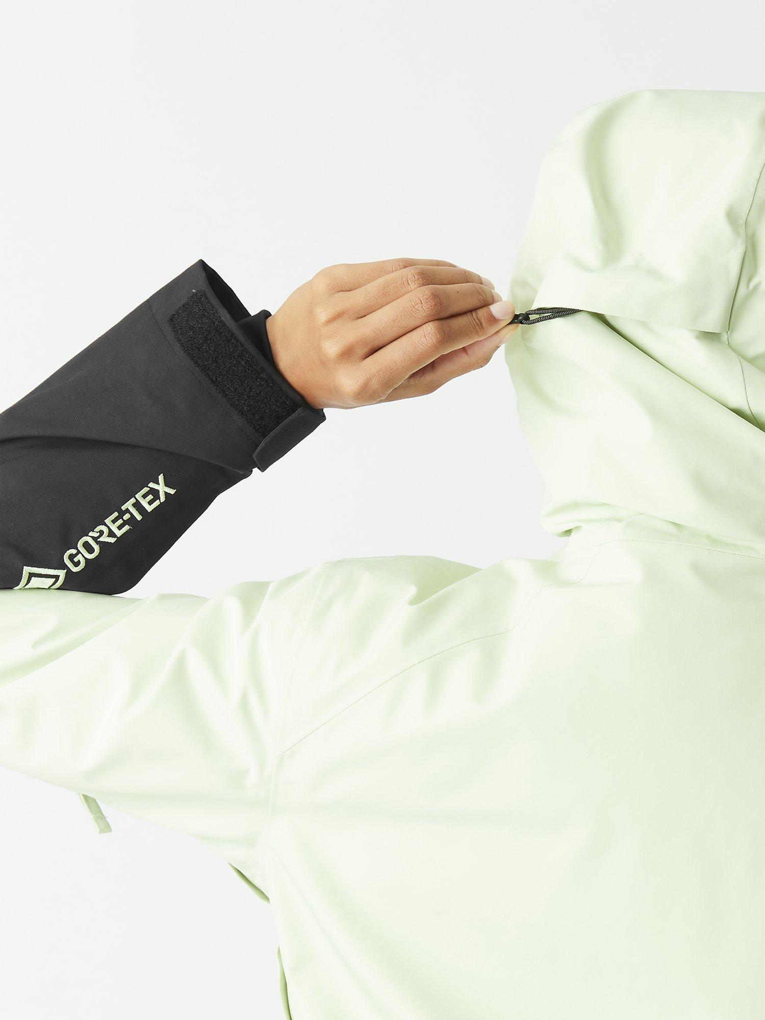 Product image 8 of 10, which shows Picture Merepi W Gore-Tex Ski Jacket, Tender Green, XS